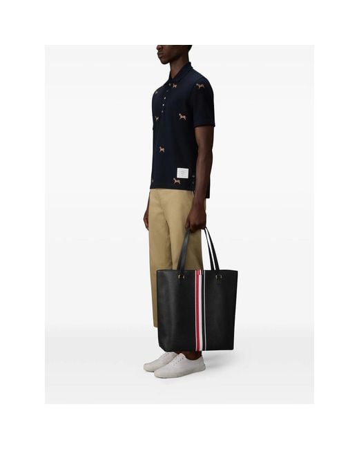 Thom Browne Bum Bags Black for men