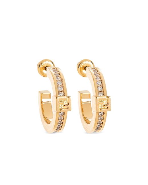 Fendi Metallic Earrings