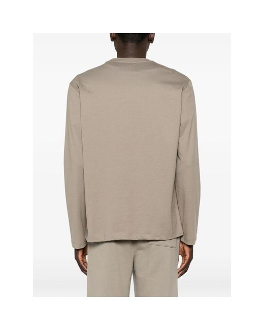 Woc Brown Long-Sleeve T-Shirt for men
