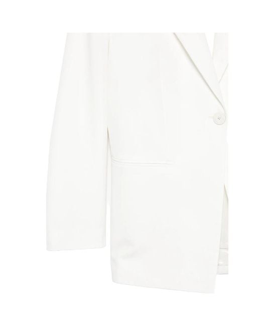 Seafarer White Astro Single-Breasted Blazer