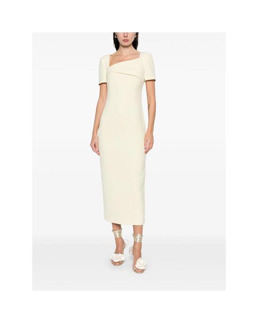 Roland Mouret Yellow Dresses