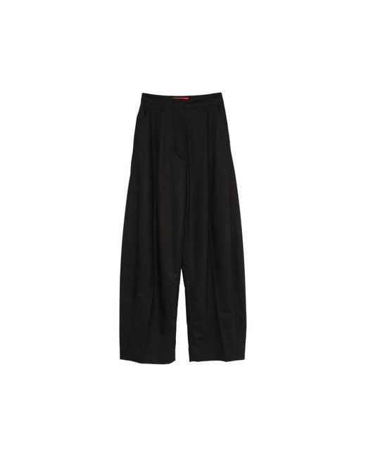 Thelatest Black Billie Wide-Leg Trousers