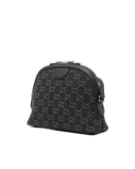 Gucci Black Small Ophidia Gg Crossbody Bag