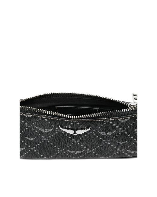 Zadig & Voltaire Black Z Star Logo Mini Bag