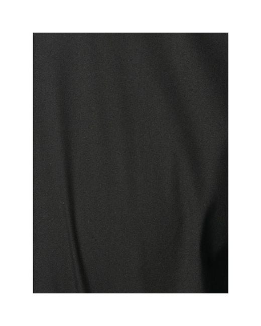 Mazzarelli Black Fitted Buttoned Shirt for men
