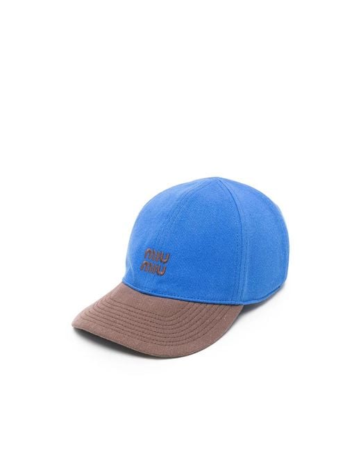 Miu Miu Blue Hats