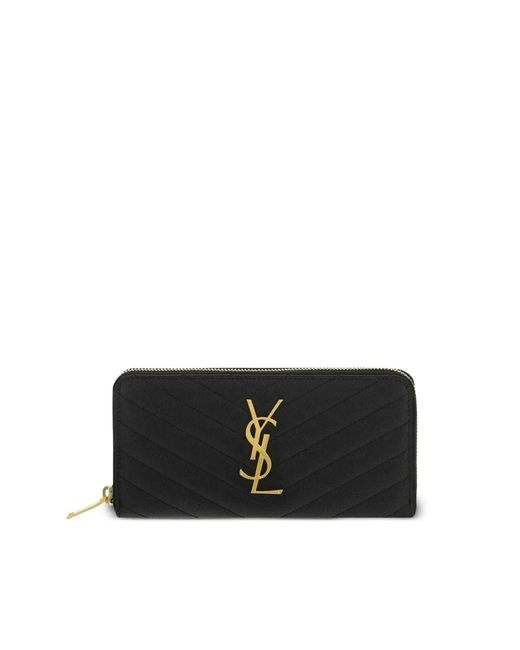 Saint Laurent Black Wallets & Purses
