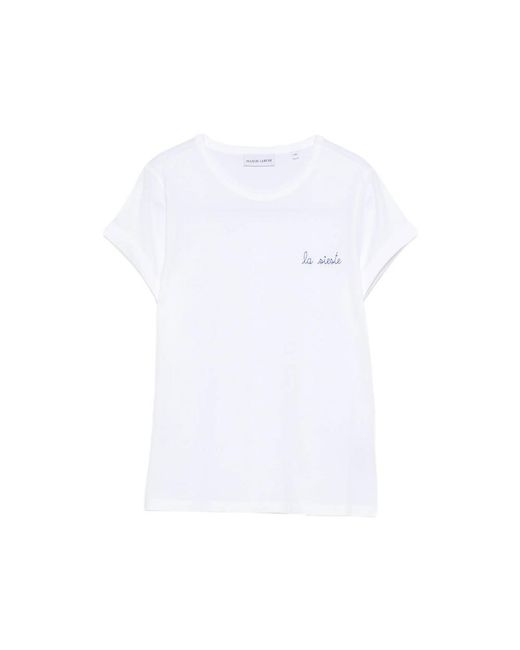 Maison Labiche White Lettering T-Shirt