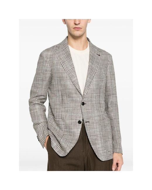 Tagliatore Gray Jacket for men