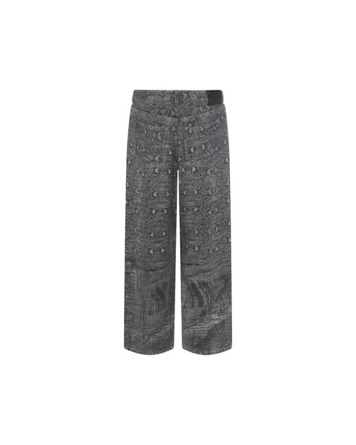 Daily Paper Gray Oversized Trousers for men