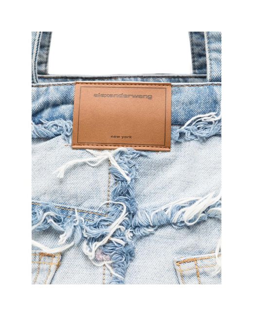 Alexander Wang Blue Tote Bags