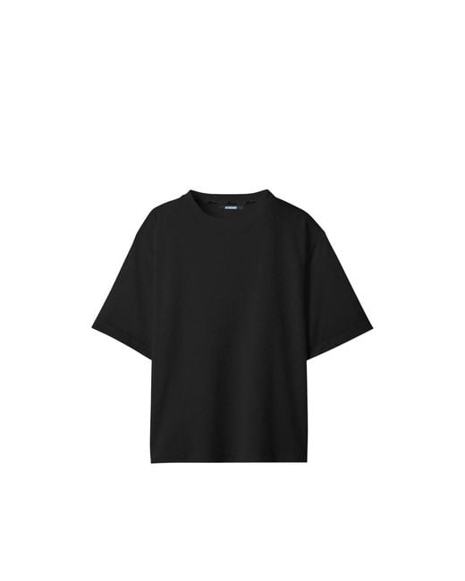 Jacquemus Black The Rond Carré T-Shirt for men