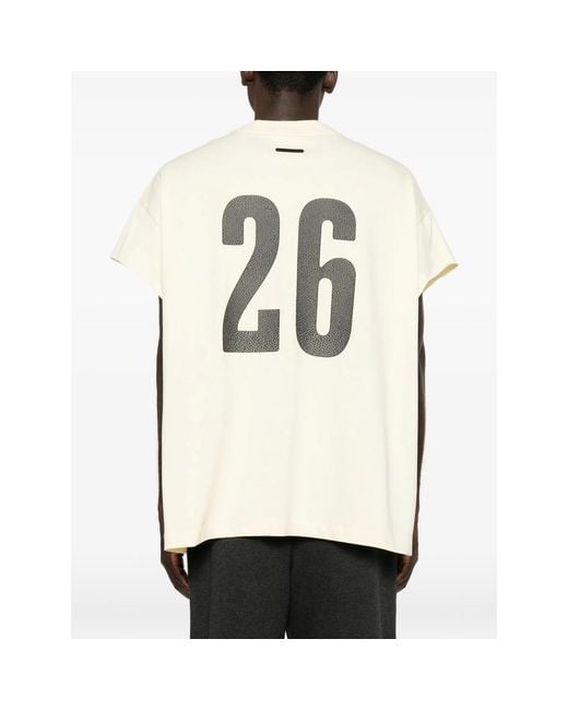 Fear Of God White Cut Off 90S Logo-Print Cap-Sleeve T-Shirt for men