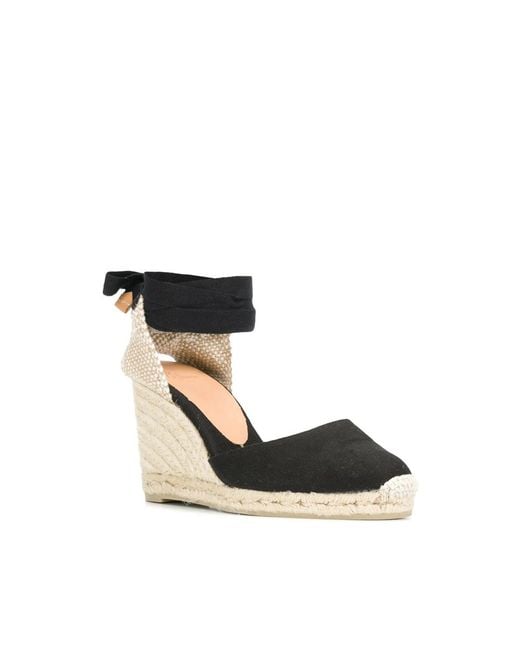 Castaner Black Natural And Jute Espadrilles