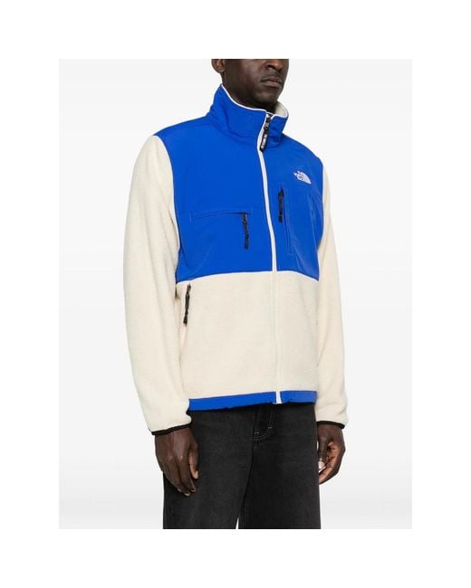 The North Face Blue Zip-Fastening Pocket Jacket for men