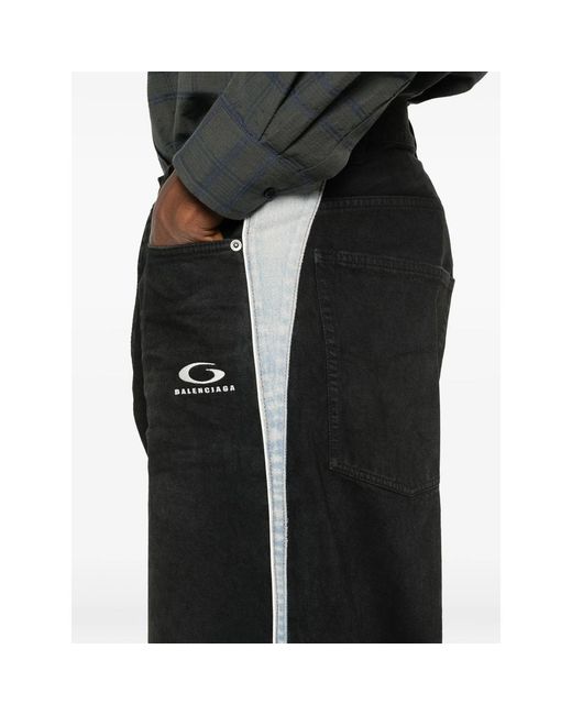 Balenciaga Black Denim for men