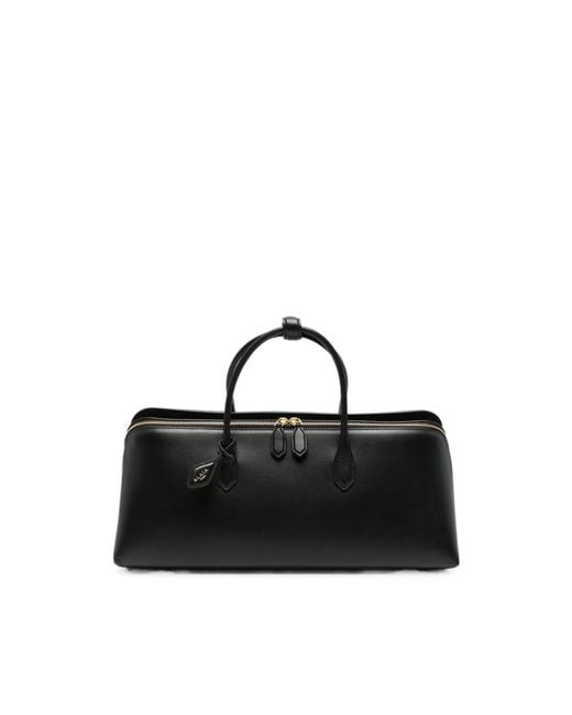 Alaïa Black Medium Delta Tote Bag