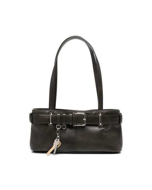 OSOI Black Brocle Shoulder Bag