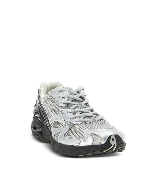 Mizuno Black Wave Rider 10 Lace-Up Sneakers for men