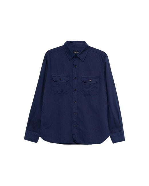 Tom Ford Blue Shirts for men
