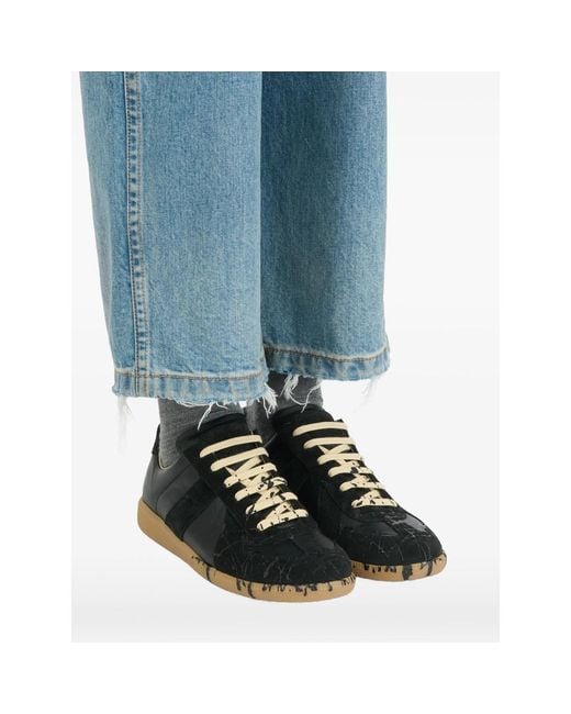 Maison Margiela Black Trainers for men