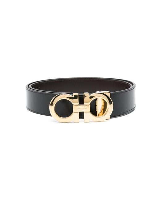Ferragamo Black Belts for men