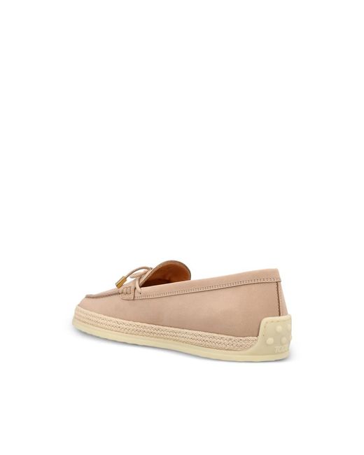 Tod's Natural Loafers