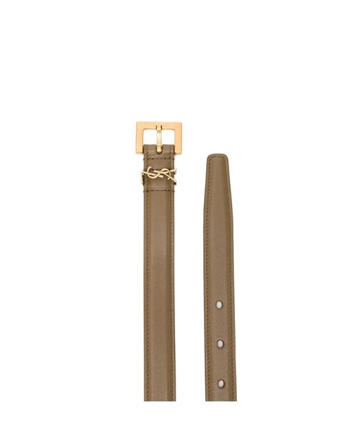Saint Laurent Natural Belts