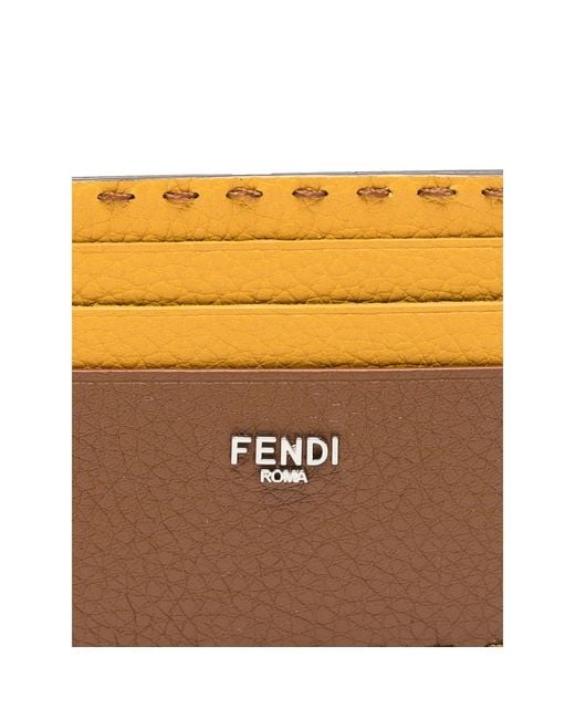 Fendi Orange Clutch Bags for men