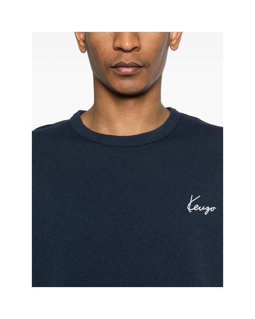 KENZO Blue T-Shirts & Vests for men