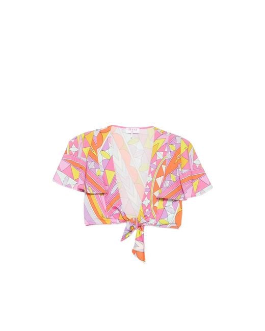 Emilio Pucci Pink Tops