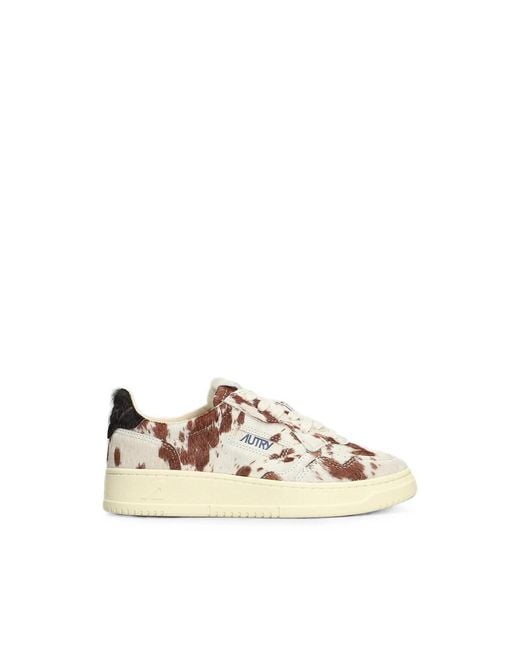 Autry Natural Pony-Print Sneakers
