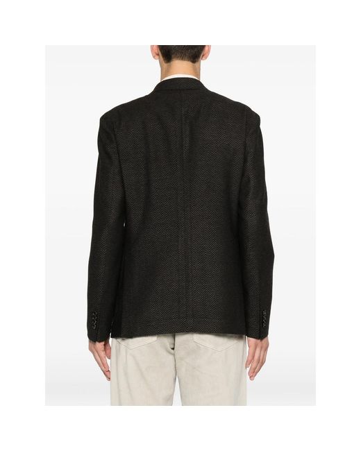 Tagliatore Black Jackets for men
