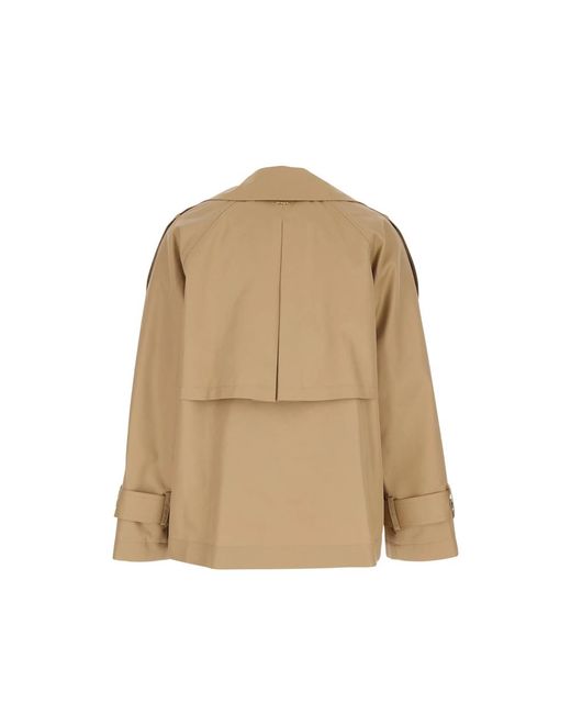Twinset Natural Double-Breasted Jacket