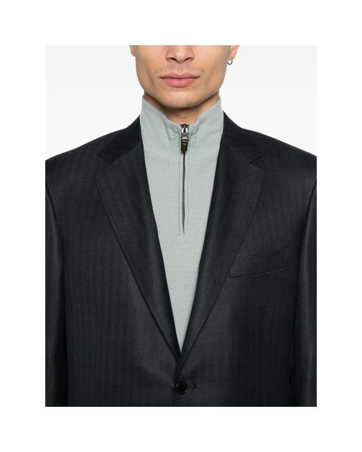 Canali Jackets Blue for men