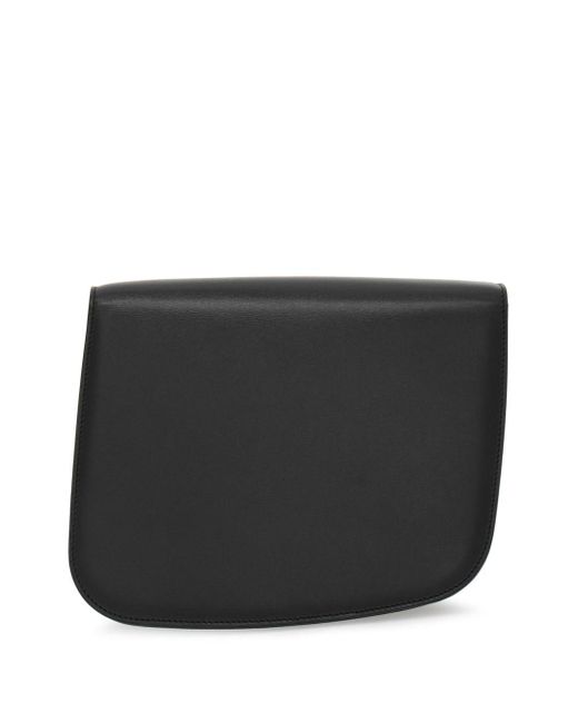 Ferragamo Black Medium Asymmetric Crossbody Bag