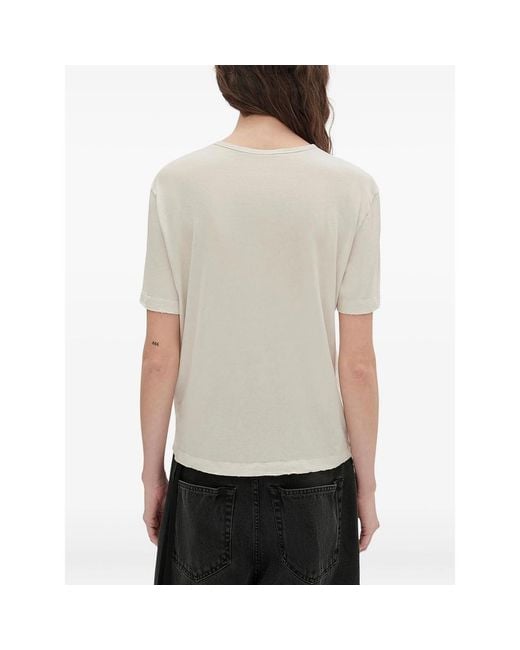 Ann Demeulemeester Natural Neutrals Tops