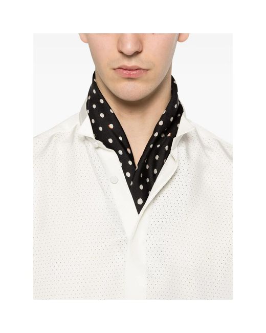 Tom Ford White Dotted Shirt for men
