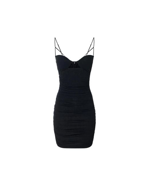 Elisabetta Franchi Black Mini Dress