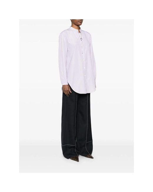 Seafarer White Liona Striped Shirt