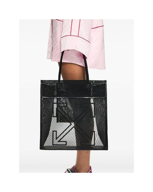 Off-White c/o Virgil Abloh Pink Tote Bags