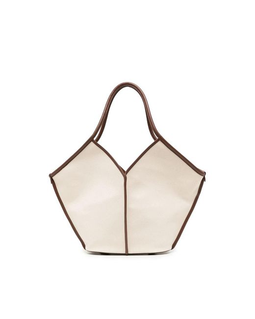 Hereu Natural Calella Canvas Tote Bag