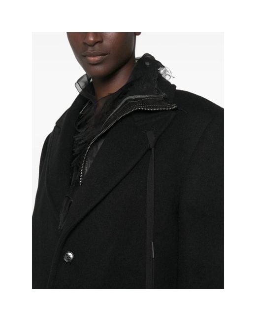 Ann Demeulemeester Black Coats