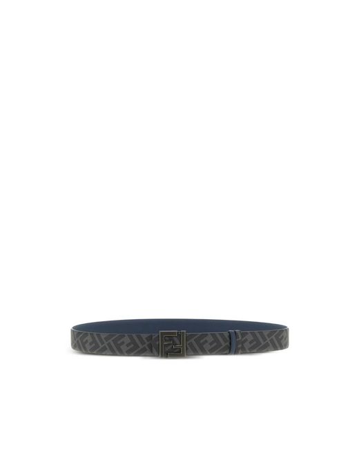 Fendi Blue Belts for men
