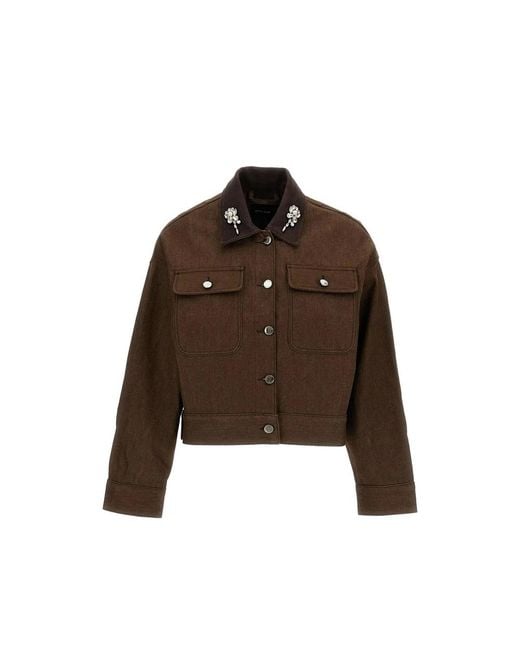 Simone Rocha Brown Jackets