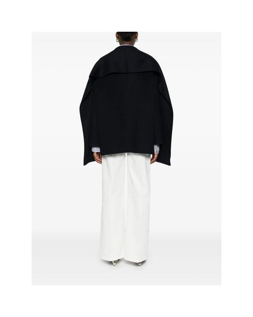 The Dynamis Studio Black Button-Fastening Wool Jacket