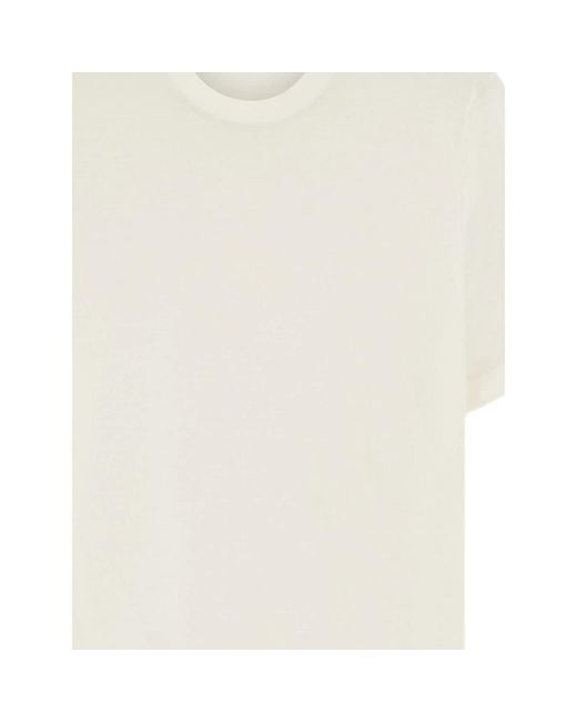 Beckham X Boss White Crew-Neck T-Shirt for men