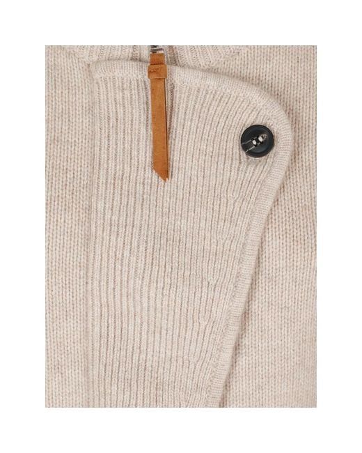 Isabel Marant Natural Murielle Asymmetric Zip-Fastening Cardigan