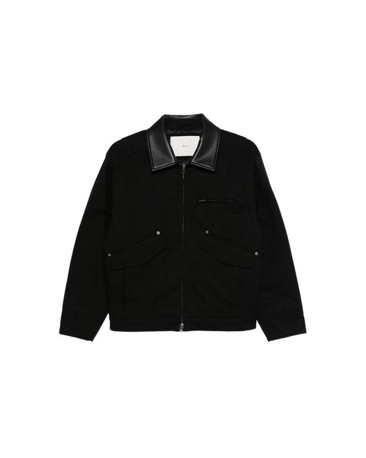 DUNST Black Flap-Pocket Jacket for men
