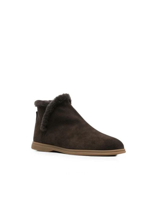 Henderson Black Cora Round-Toe Boots